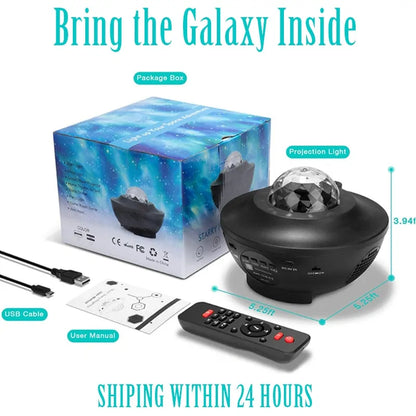 LED Star Galaxy Projector Lamp